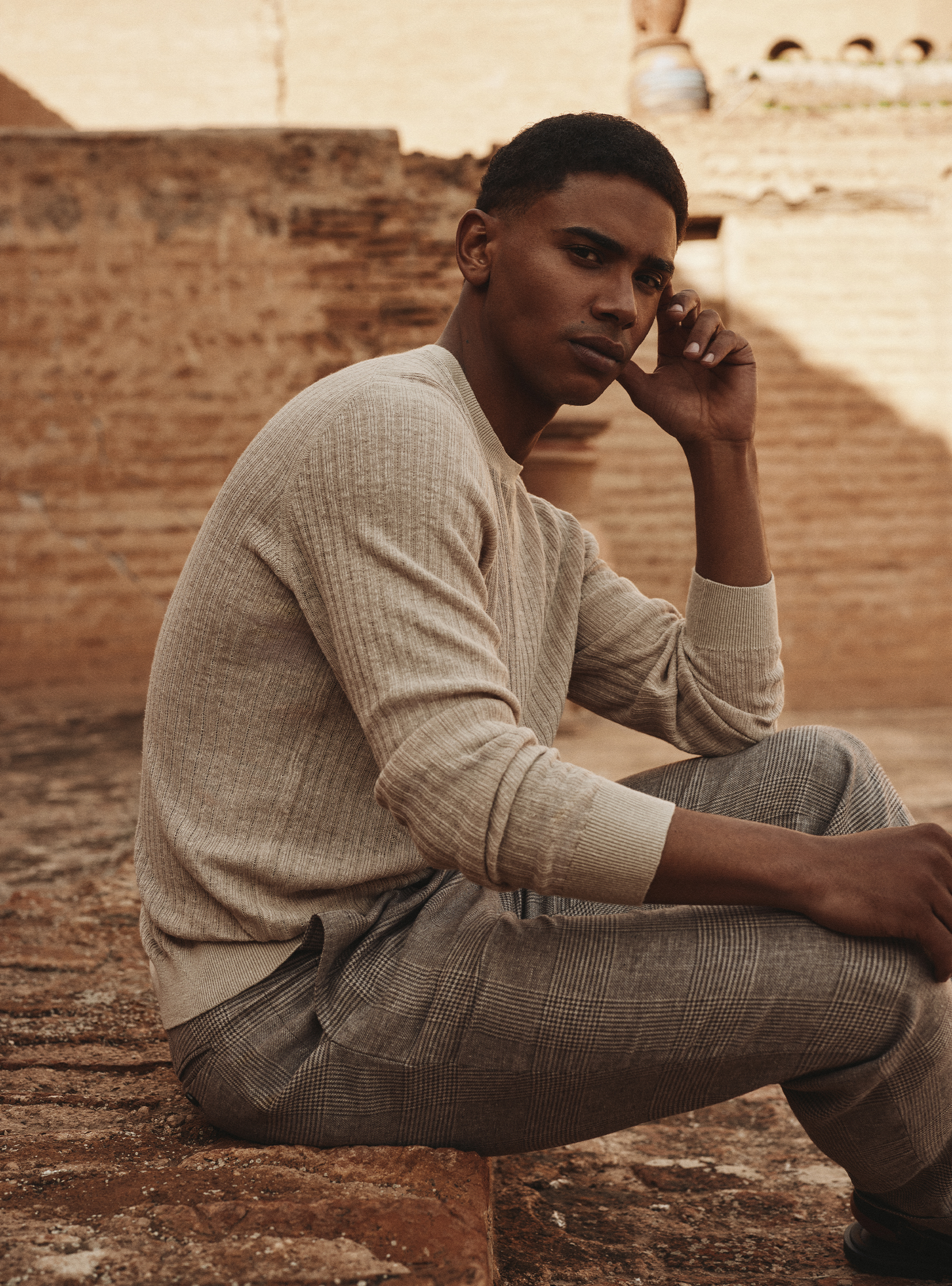 Modern linen texture, 